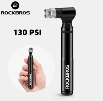 Mini Pompe Vélo 130 PSI – Pompe Haute Pression Portable
